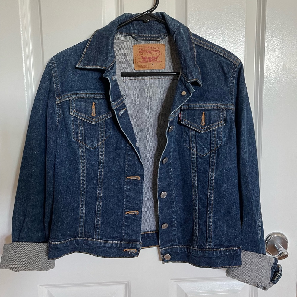 Women’s Levi Original Trucker Denim Jacket-size M